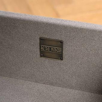 Тумба-сундук Forward Side Table RM натуральная кожа Dark Blue Master