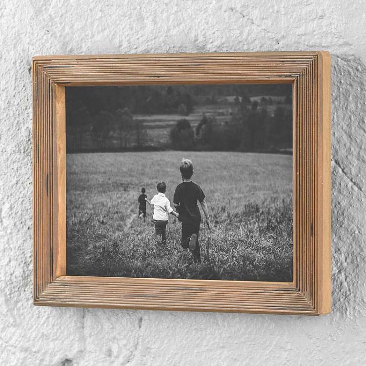 Brushed Pine Photo Frame Small