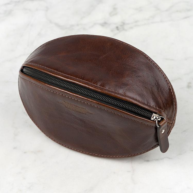 Кошелёк Skid Obolensky Compact натуральная кожа Vintage Cherry - ракурс 3