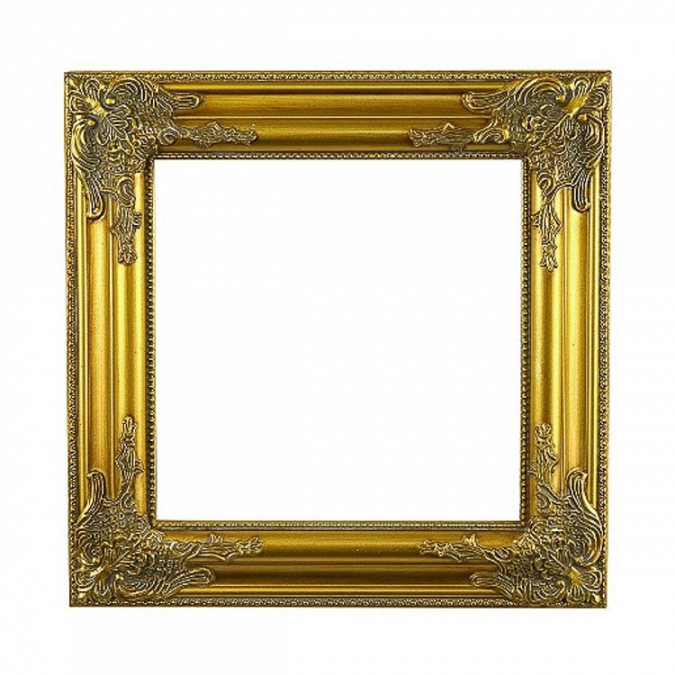 Декоративная золотистая рама Барокко Baroque Frame Gold