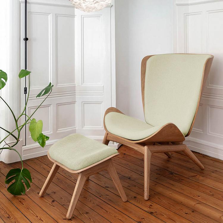 Кресло Читатель, светлые ножки The Reader Wing Chair, Oak