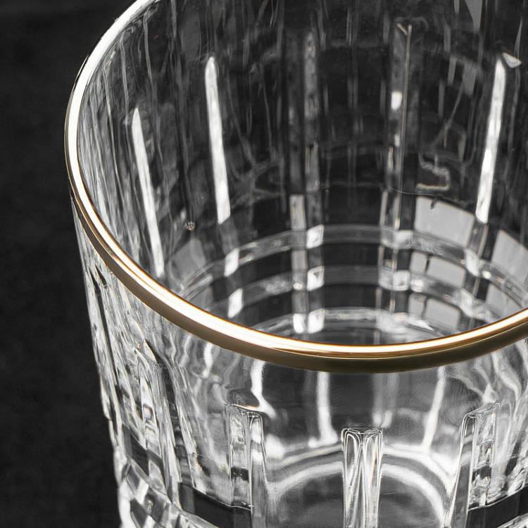 Высокий стакан с золотым ободком Рандеву Rendez-Vous Glass High With Golden Rim
