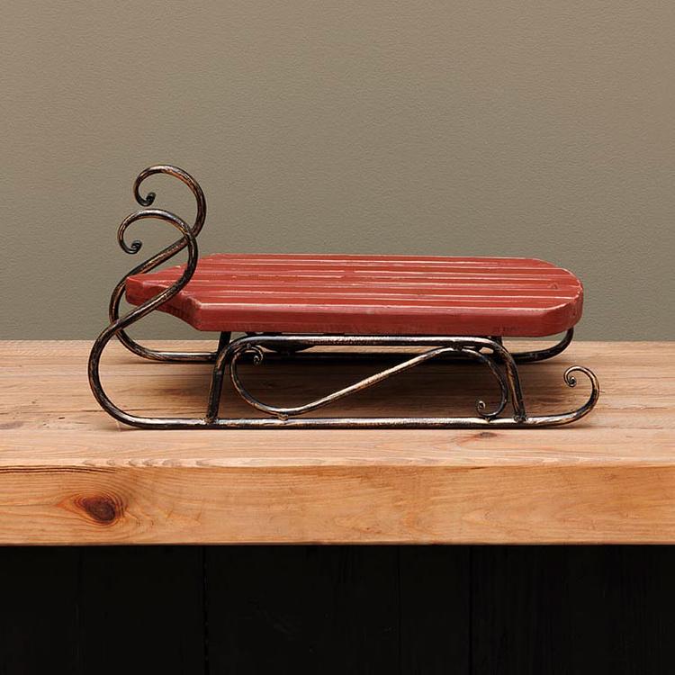 Статуэтка Norway Wooden Sleigh - ракурс 2