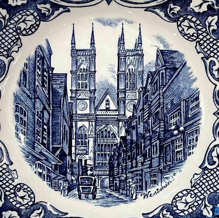 Винтажная пиала Старый Лондон Vintage Bowl Old London