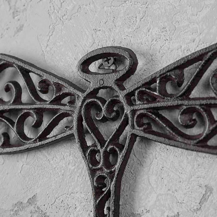 Настенное металлическое украшение Ажурная стрекоза Libellule Murale Metal Ajoure