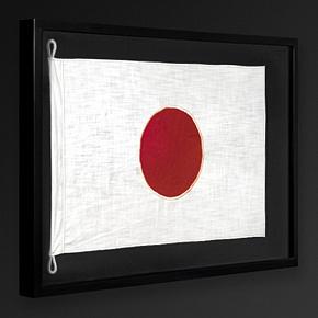 Shadow Box Flag Japan Small