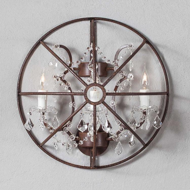 Бра Хрустальное с гироскопом Gyro Crystal Sconce