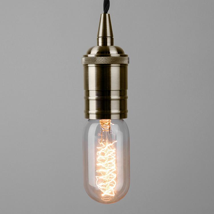 Подвесной светильник Билл, бронза Hanging Lamp Base Bill, Bronze E27