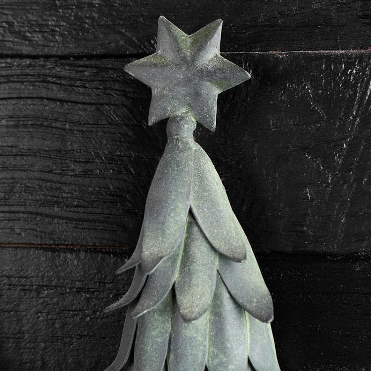 Двухместная настенная вешалка Рождественская ёлка Hooks x2 With Xmas Tree Antique Finish