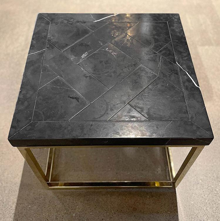 Мраморный прикроватный столик Версаль дисконт1 Versailles Marble Lamp Table discount1