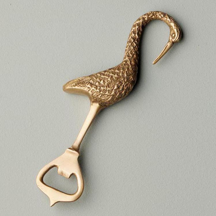 Открывашка Золотистый фламинго Flamingo Bottle Opener