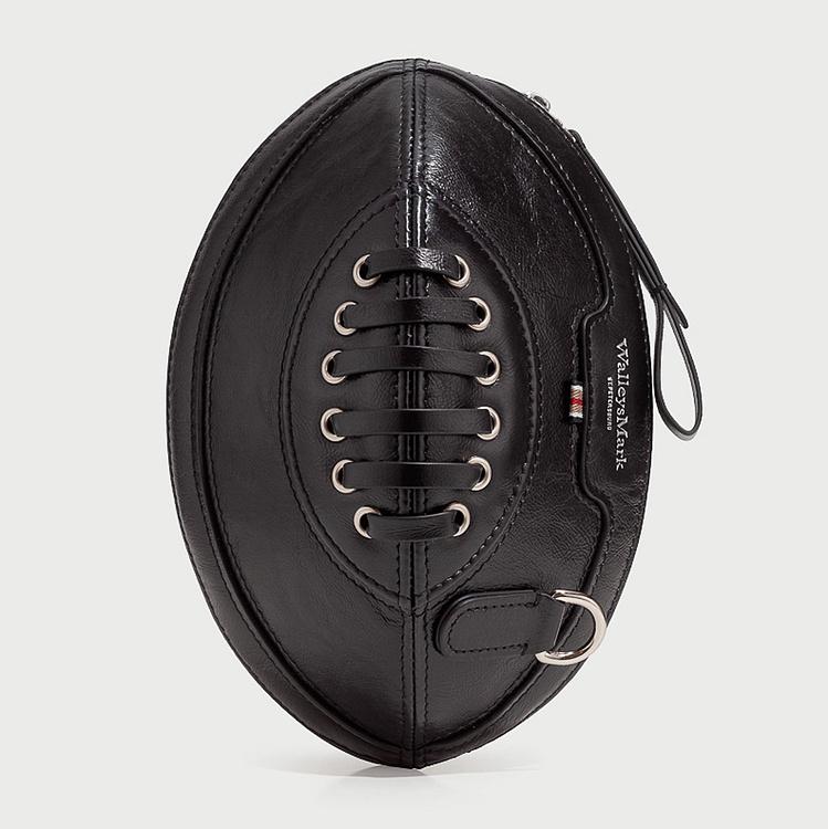 Сумка Skid Obolensky Bag натуральная кожа Bowler Black - ракурс 3