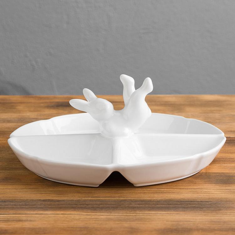 Менажница Кролик Непоседа Serving Dish Rabbit Fidget