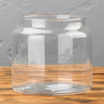 Ваза Cylindrical Glass Jar Small