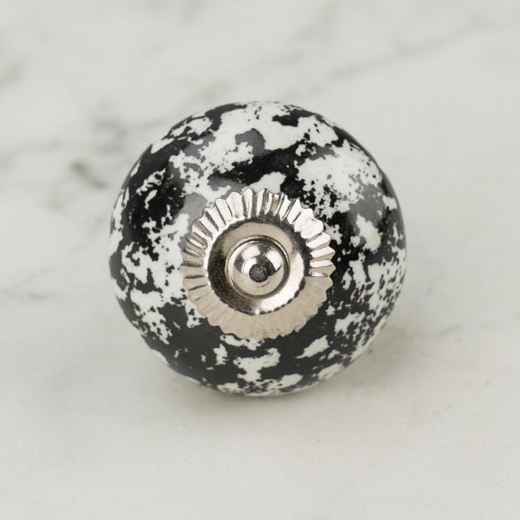 Мебельная ручка в стиле шебби-шик Shabby Chic Black Knob