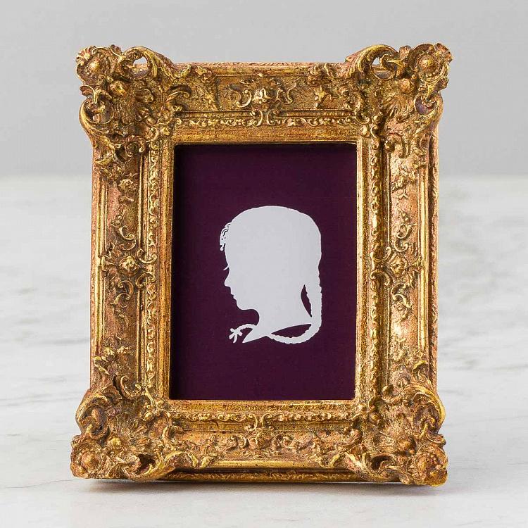 Золотистая рамка для фото в стиле барокко Baroque Golden Photo Frame