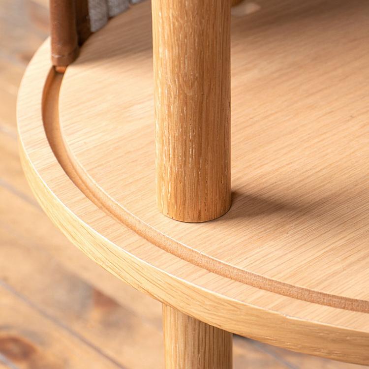 Прикроватный столик Одейшес, светлый дуб Audacious Side Table, Oak