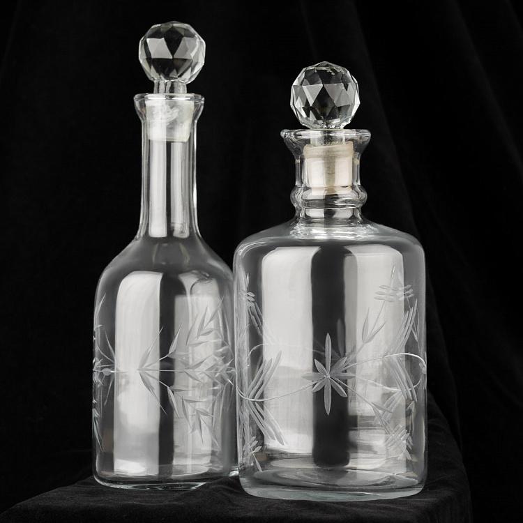 Бутыль Мона с гравировкой, L Mona Etched Bottle Large