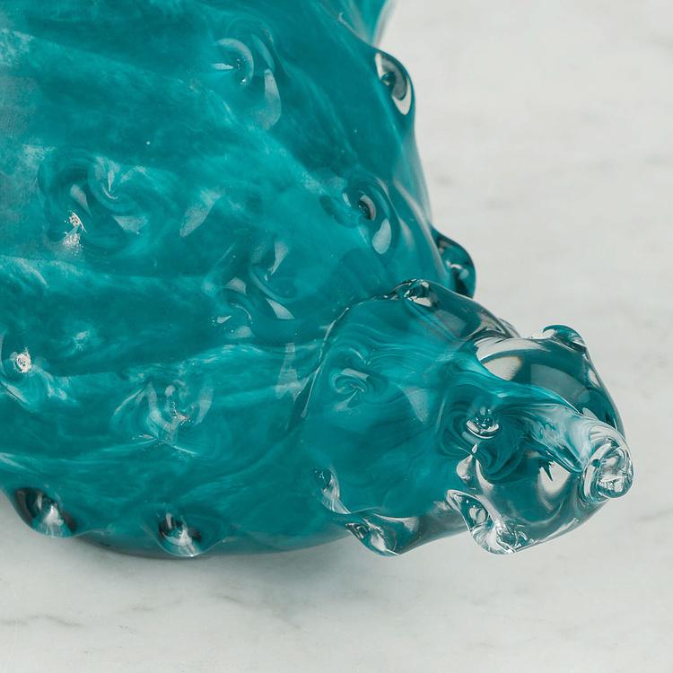 Статуэтка Бирюзовая ракушка Glass Shell Turquoise