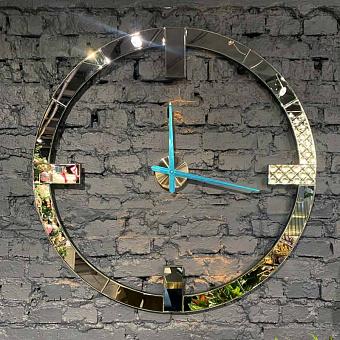 Настенные часы Mirrored Wall Clock Extra Large discount