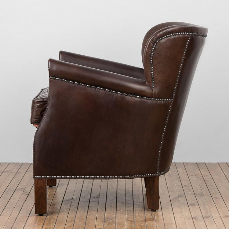 Кресло Профессор, тёмные ножки Professor Chair, Antique Wood