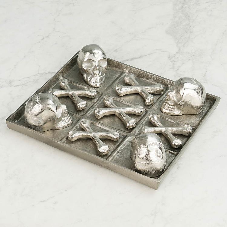 Настольная игра Крестики-нолики с черепами и костями Skull Tic Tac Toe