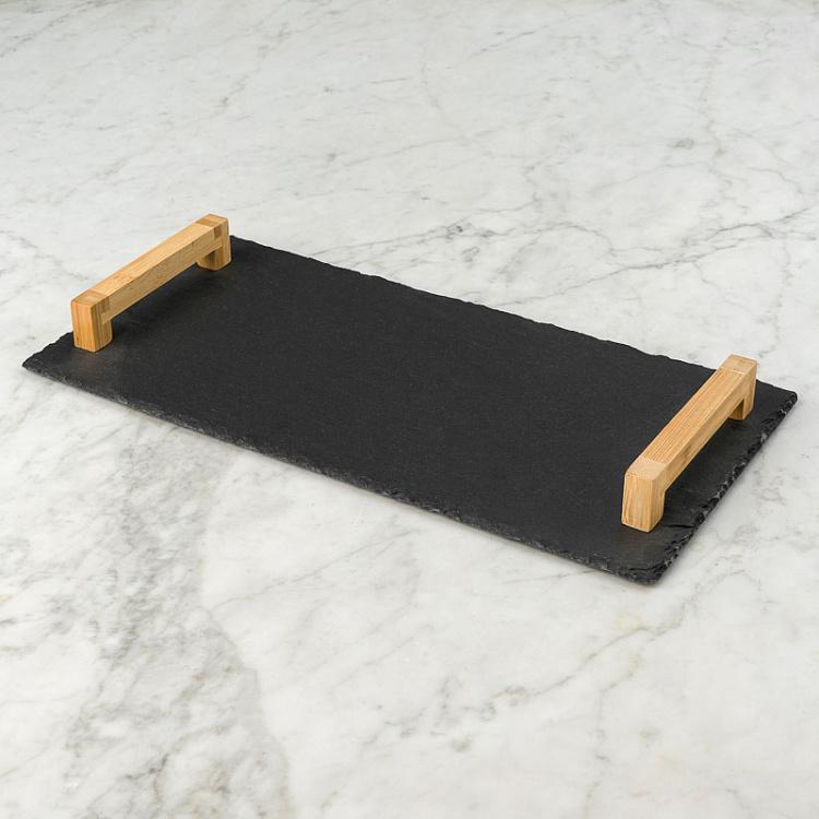 Slate Tray With Handles