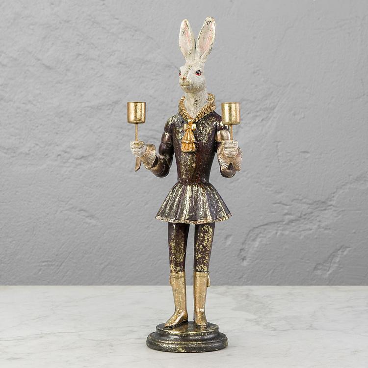 Подсвечник на две свечи Заяц Hare Double Candle Holder