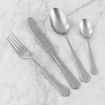 Set Of 24 Cutlery Pieces Settecento Stone Washed