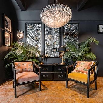 Люстра Foxtrot Chandelier OZ стекло Glass Clear - ракурс 13