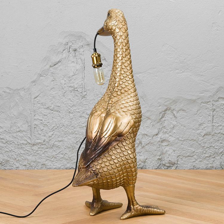 Напольная лампа Золотая утка Floor Lamp Golden Duck