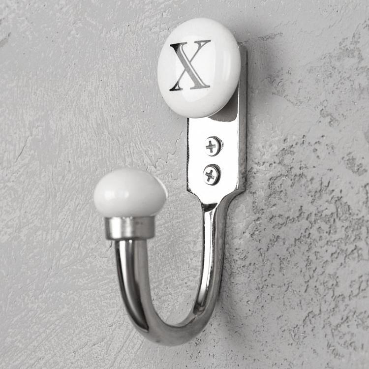 Однорожковый крючок с буквой X Alphabet Hook X