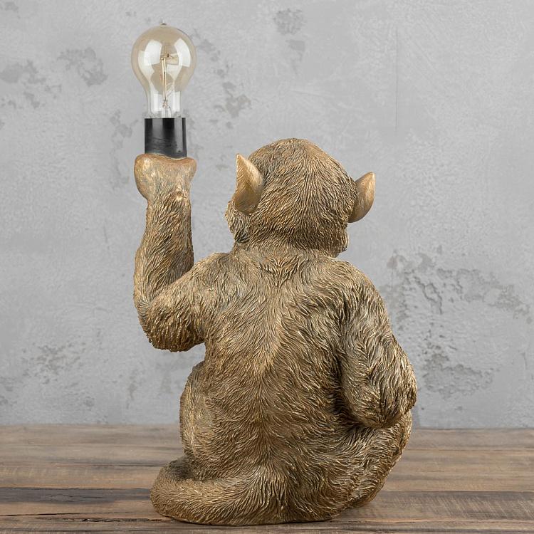 Настольная лампа Золотая обезьяна Table Lamp Golden Monkey