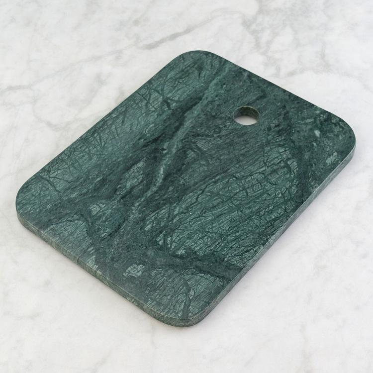 Разделочная доска из зелёного мрамора 1 Green Marble Cutting Board 1