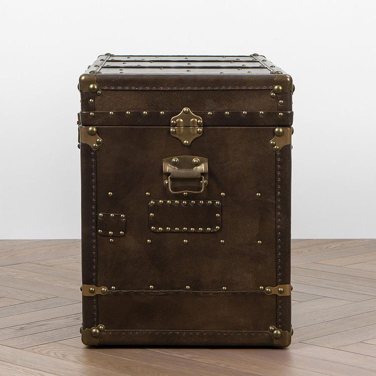 Сундук Tanker Trunk RM натуральная кожа Antique Master - ракурс 4