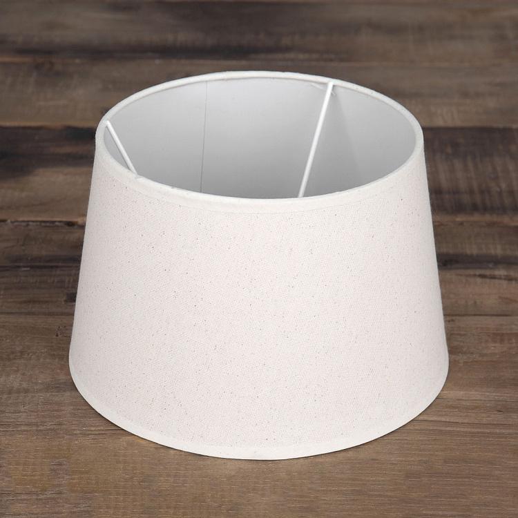 Абажур из льна бежевого цвета, 25 см Lamp Shade Beige Linen 25 cm