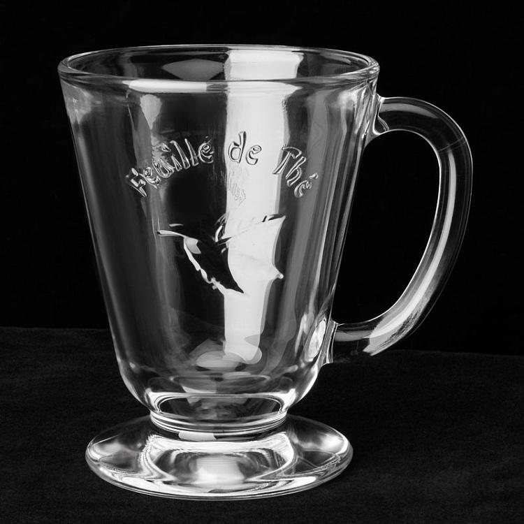 Кружка стеклянная Чайный лист Feuille Tea Glass
