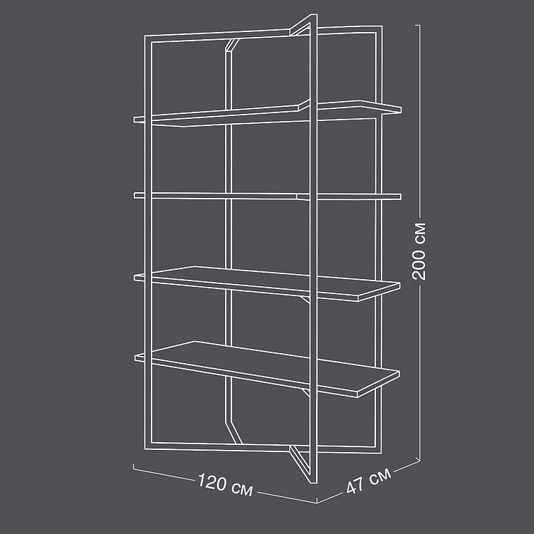 Стеллаж Avenue Bookshelf - ракурс 8