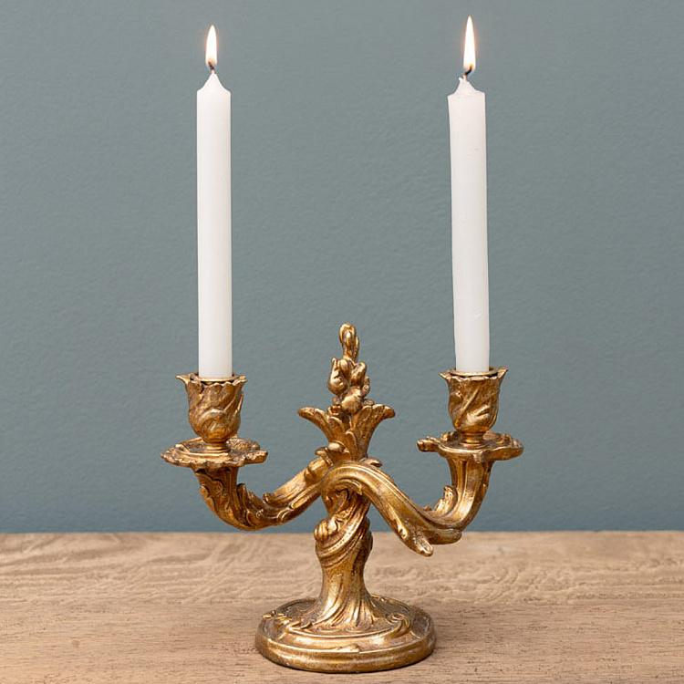 Подсвечник на две свечи Люмьер Lumiere 2 Candles Candelabrum