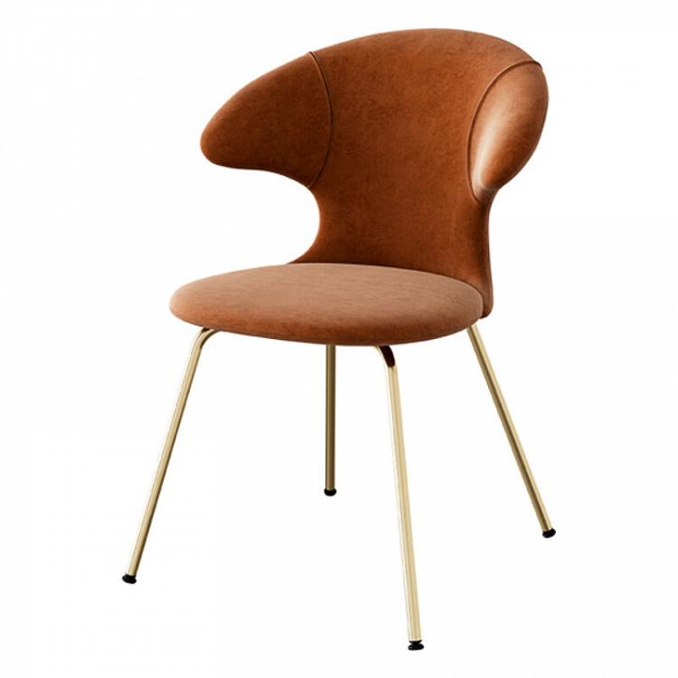 Cтул Тайм Флайс, латунные ножки Time Flies Chair, Brass Steel