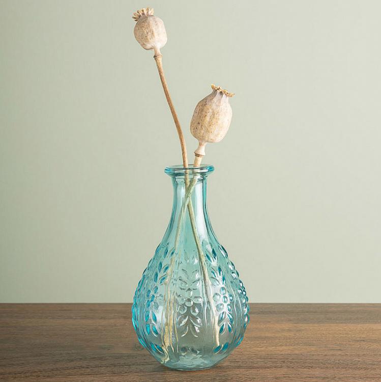 Голубая ваза Вьюнок, S Liseron Vase Blue Small