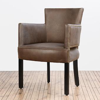 Стул New York Dining Chair RM натуральная кожа Antique Master