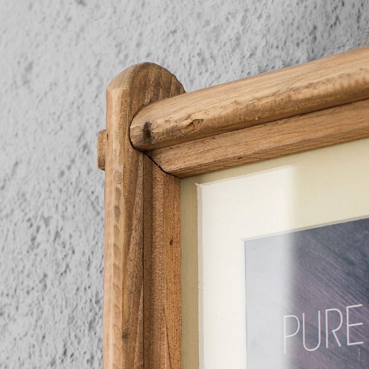 Вертикальная рамка для трёх фото  Vertical Wooden Photo Frame