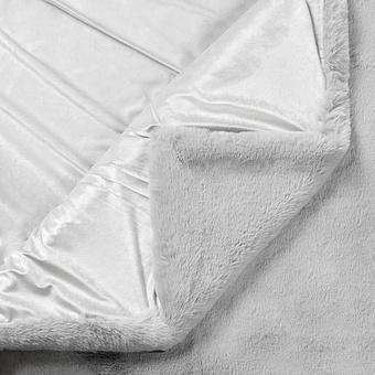 Плед Alaska Throw Large искусственный мех Big Bear Grey - ракурс 5