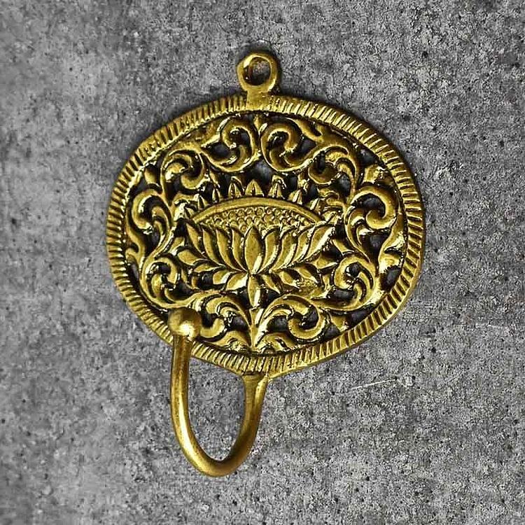 Крючок Бенарас в стиле бохо Benaras Solid Brass Boho Hook