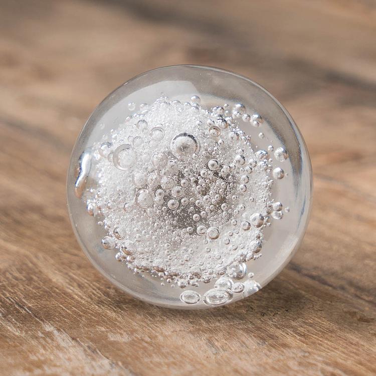 Набор из пяти мебельных ручек Антверпен Set Of 5 Knobs Clear Glass Anvers