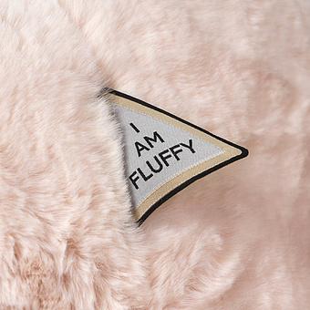 Кресло Snug Chair искусственный мех Big Bear Pink - ракурс 7