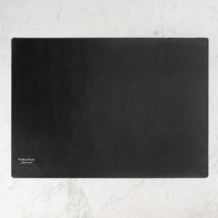 Коврик для стола Karwardine Desk Matt натуральная кожа Black - ракурс 2