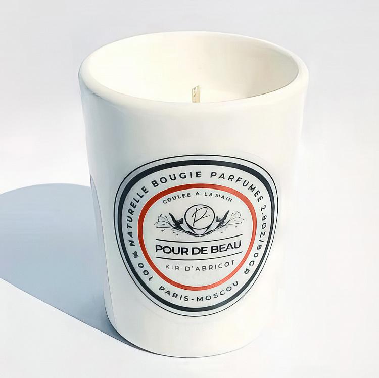 Арома-свеча Аутентичность Мини, Абрикосовый Кир Candle Authentique Mini Kir d'Abricot