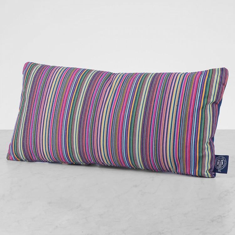 Прямоугольная подушка в традиционную оксфордскую полоску, S Cushion Stripe Rectangle Small